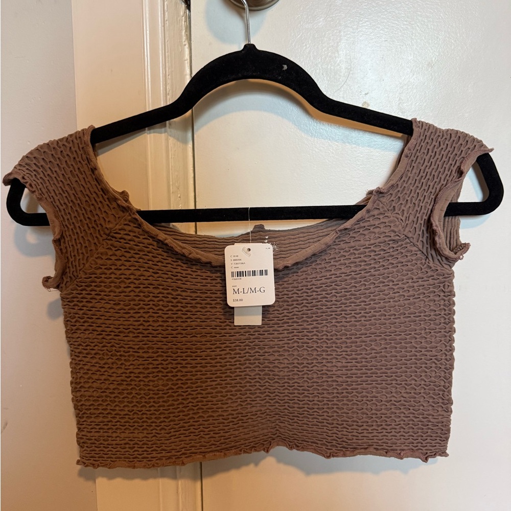Free People Seamless Crop Top